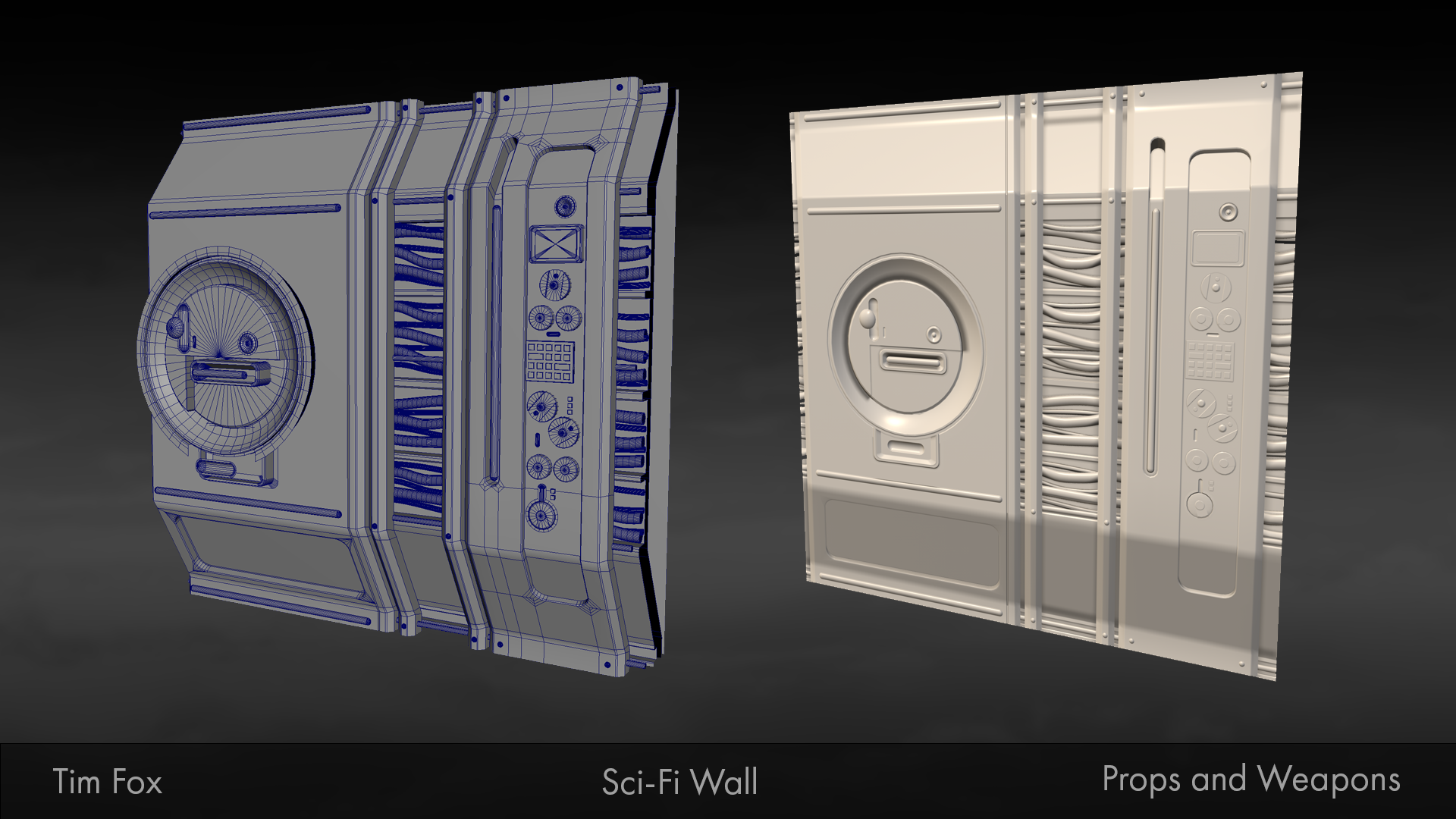 Sci-Fi Wall