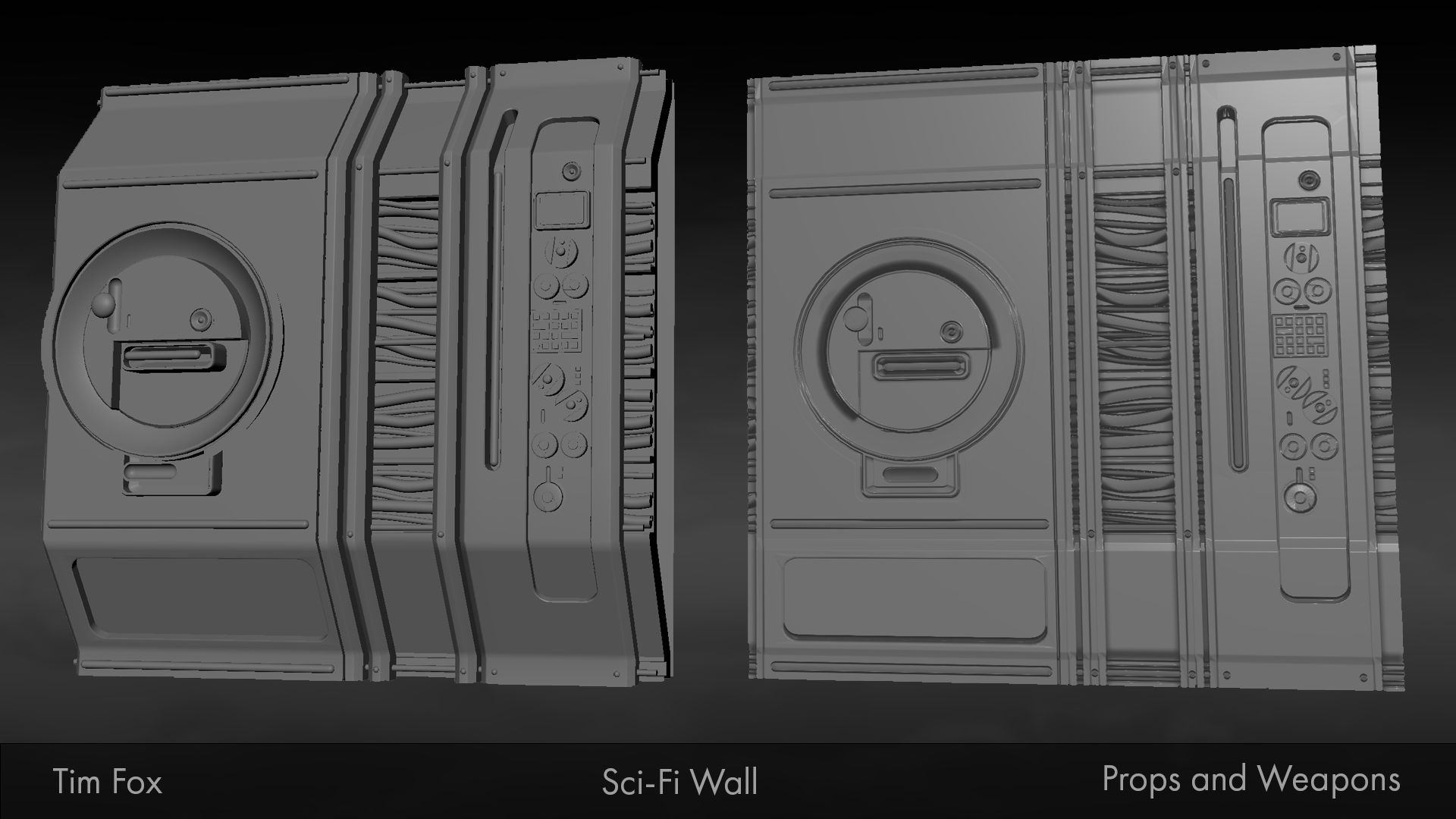 Sci-Fi Wall